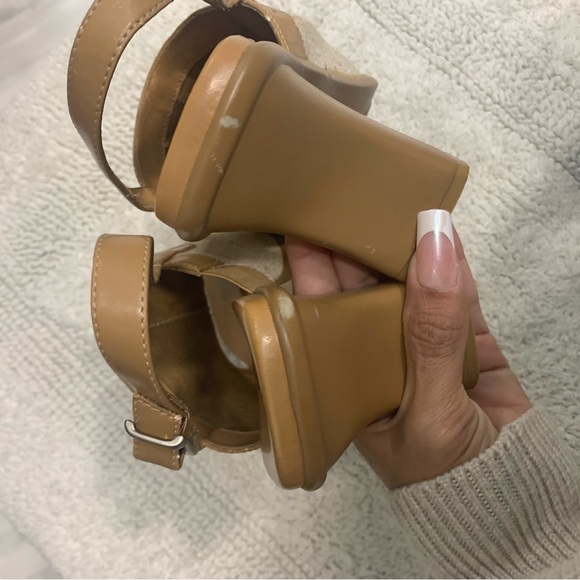 Fashion Bug Open Toe Sandal Heels - Picture 3 of 8